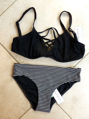 NWT Seafolly X Revolve Active DD Bikini Top Bralette in Electric Blue | UK