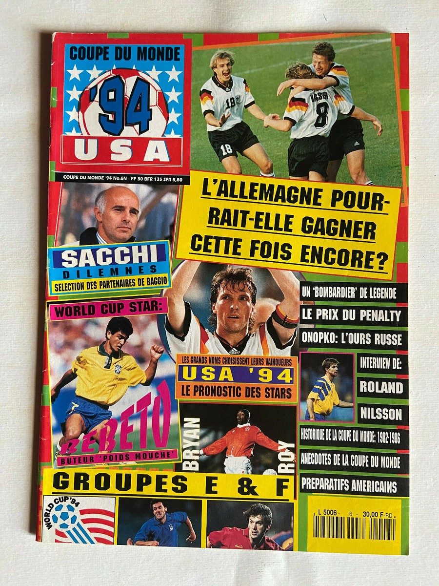 Maillot Allemagne 1994 - Klinsmann #18 - Coupe Du Monde - Taille XL
