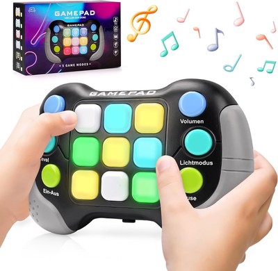 Pop It Fidget Spielzeug Quick Push Spiel,Puzzle-Spielmaschine Game Controller DE
