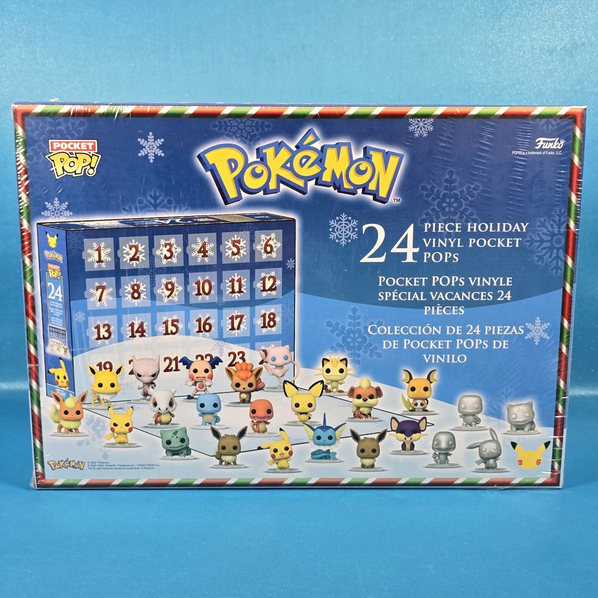 Funko Pop! Advent Calendar Pokemon 24 Mini Vinyl Pocket Pop