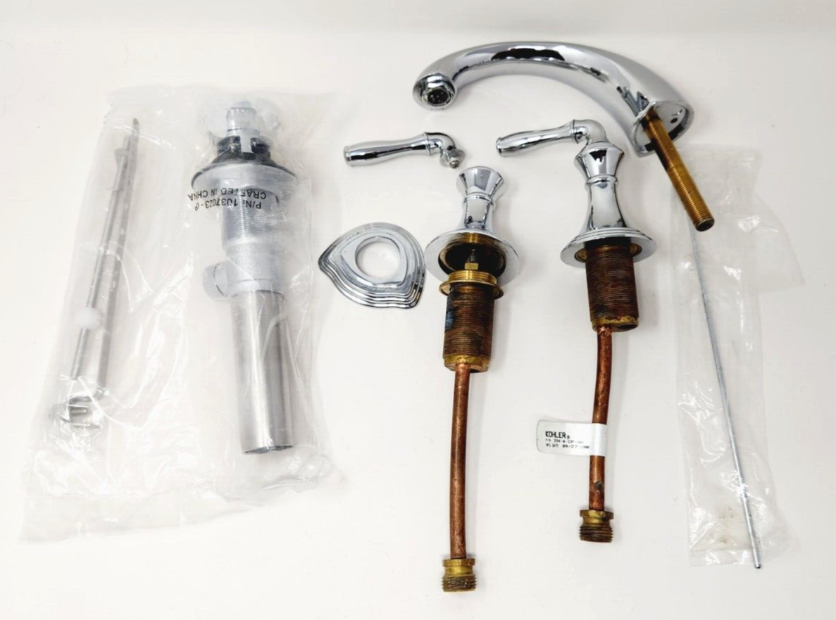 Kohler K3944CP Devonshire Widespread Bathroom Faucet (READ