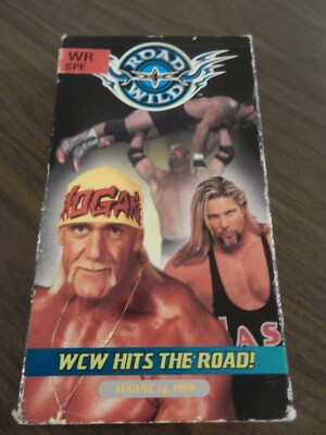WCW VHS ROAD HOG WILD 1999 HULK HOGAN KEVIN NASH WWE GOLDBERG