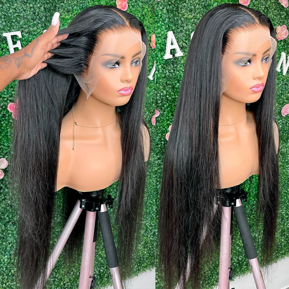 10A GRADE WIGS. ONLY 3 LEFT IN STOCK. DISCOUNTED!! put on & go pre-cut lace wavy human wig - 20 main image 4