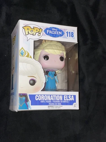 2014 CORONATION ELSA #118 FUNKO POP! DISNEY FROZEN VAULTED *