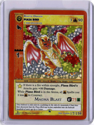 #17/159 - PIASA BIRD - HOLO - CRYPTID NATION 2ND ED - METAZOO - ENGLISCH