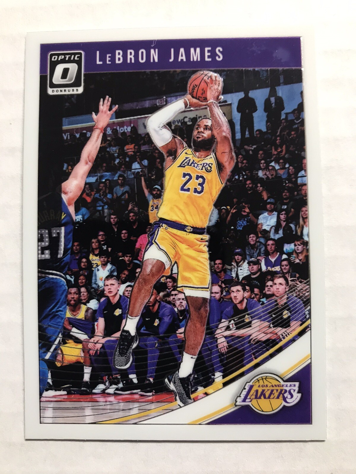 2018-19 Donruss Optic LeBron James #94 Los Angeles Lakers