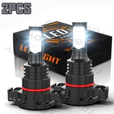 5202 Led Fog Light Lamp Bulbs For Gmc Sierra 1500 2500 3500 Hd 2008 2009-2016 Y
