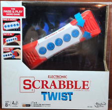 Hasbro B2140 Electronic Scrabble Twist Handheld Crossword Puzzle Game for  sale online