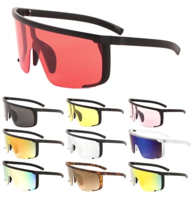 Oversized One Piece Wrap Shield Sunglasses UV400 Protection Unisex Sport s-l400.jpg main image 3
