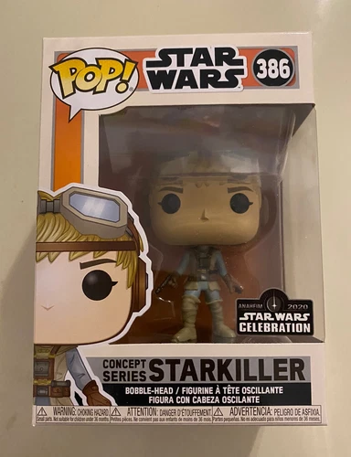 2020 STAR WARS Funko Pop! 386 Concept Ser Starkiller Celebration Anaheim Sticker