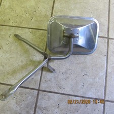Vintage Stainless Steel Truck Side Veiw Mirror