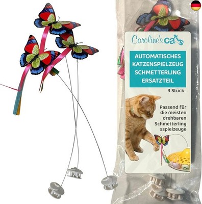 Caroline's Cats Ersatz-Schmetterlinge für Katzenspielzeug - Flatternde 