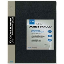 Itoya Art Profolio 4"x6" Photo Album Book IA-12-4 Top Loading 24 Pages 48 Views