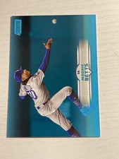 2025 Topps Stadium Club Mega Box Light Blue Parallel Mookie Betts Dodgers 160