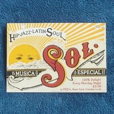 Rave Flyer - HQ's West Yard Camden Lock - Club Flyers, Old Skool Acid House