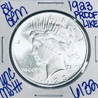 1923 BU UNCIRCULATED SILVER PEACE DOLLAR AUTHENTIC U.S. MINT FREE SHIPPING 6132
