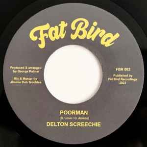 Delton Screechie - Poorman, 7'', (Vinyl)
