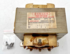 DIGITAL POWER DPC DPC102101 TRANSFORMER 208/240V DPC-N A0317CB TURBOCHEF NGO