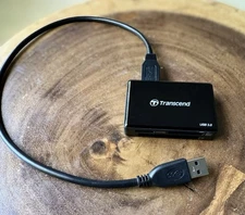 Transcend TS-RDF8K USB 3.0 Multi Card Reader – SDHC / SDXC / microSD / CF