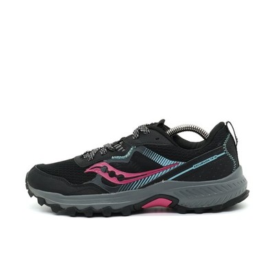 Saucony Damen Excursion TR16 Laufschuhe Schwarz Profilsohle Trailrunning EU 39