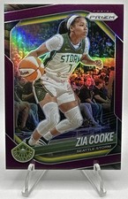 2025 Panini WNBA Prizm Zia Cooke #110 Purple 60/149 Storm