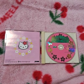 Dreamcast Hello Kitty Garden Panic unboxed rare Japan c2