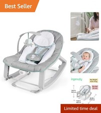 Keep Cozy 3-in-1 Vibrating Baby Bouncer, Toddler Rocker  Seat - 0-30