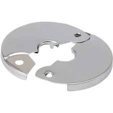 B&K Chrome-Plated Steel 1/2 In. CTS Floor & Ceiling Plate 158-503 B&K 158-503
