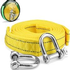 Abschleppseil 4M x 4cm 5 Tonnen Abschleppseil Auto PKW Off-Road Recovery