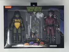 NECA Teenage Mutant Ninja Turtles (película de 1990) Shredder vs Leo - Batalla en la azotea