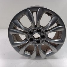 Wheel Aluminum Alloy Rim 4 Door X Model 17x7 12 Spoke Fits 16-18 FIAT 500 OEM