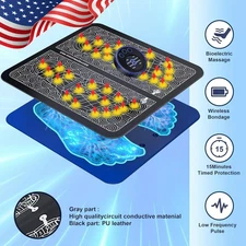 EMS Foot Massager Electric Deep Reshaping Kneading Muscle Leg Pain Relax Machine