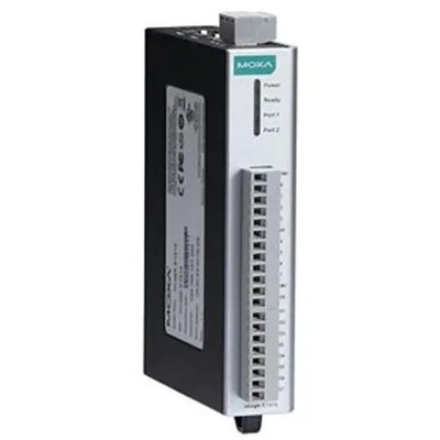 1PC MOXA IOLOGIK E1262 Remote Ethernet I/O with 8TC,and 2-port Switch, 12 t