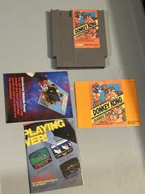 Donkey Kong Classics Nintendo NES CIB Complete