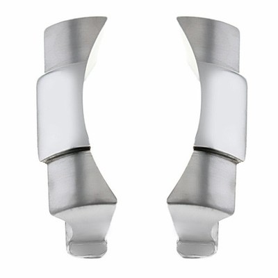 20mm Silver Polished Center Replacement Strap End Links For Rolex Daytona