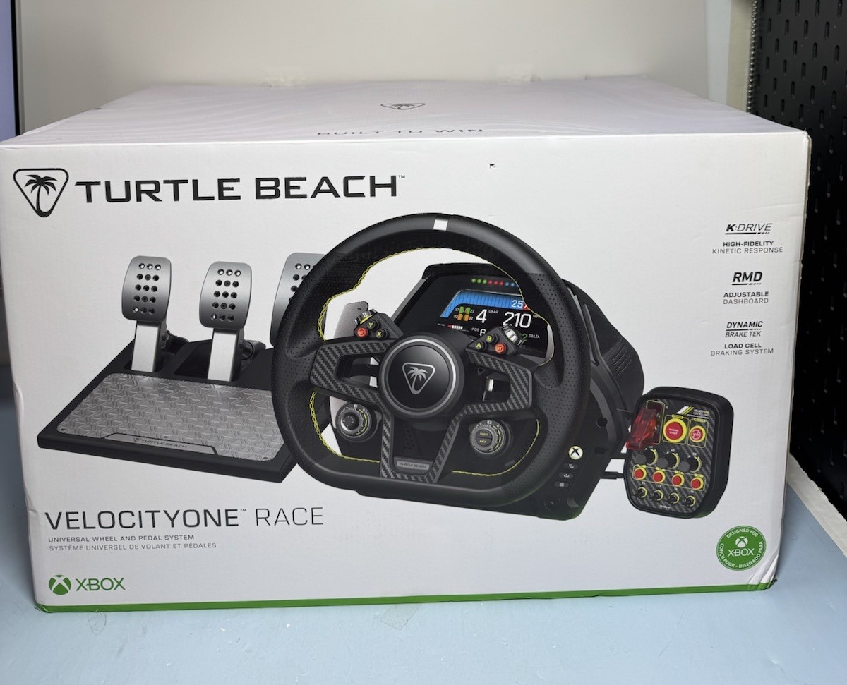 Turtle Beach VelocityOne™ Race Wheel & Pedal System -Brand New | eBay