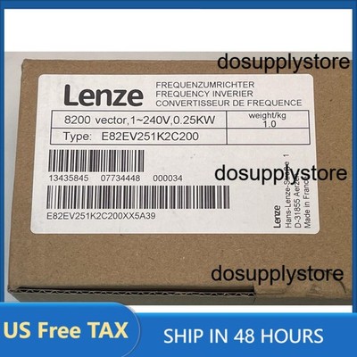 Lenze E82EV251_2C200 Frequency Inverter 8200 Vector E82EV251K2C200 US Seller NEW