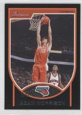 2007-08 Bowman Draft Picks & Stars Adam Morrison #35 0b4