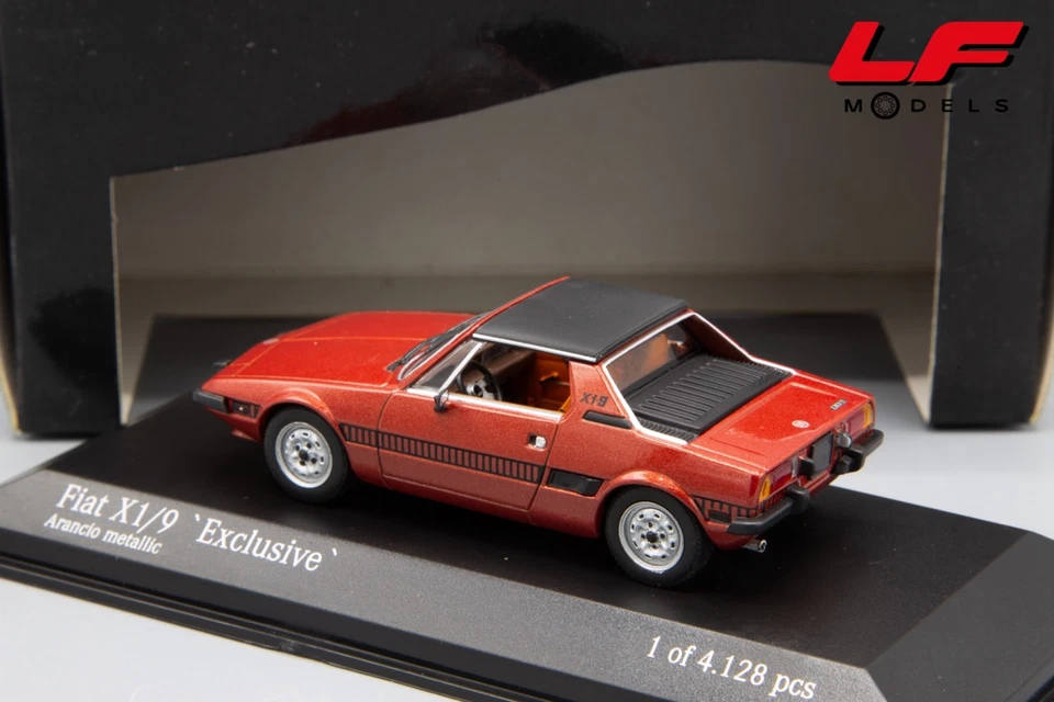 1:43 Fiat X1/9 "Exclusive" - Minichamps - Immagine 2 di 3