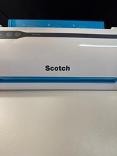 Scotch TL906 Thermal Laminator 9" Never Jam White New Open Box w/ Pouches