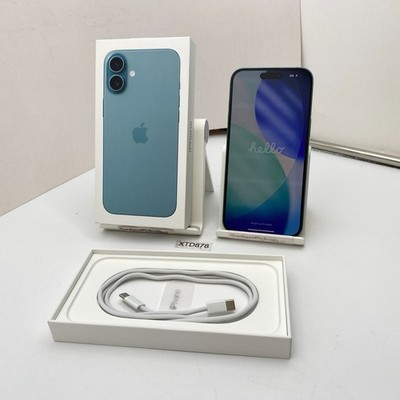 Apple iPhone 16 Plus - 256GB - Teal (Unlocked) -Open Box