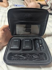 Movo Edge-UC-Duo Wireless Lavalier Microphone System, USB Type-C Compatible