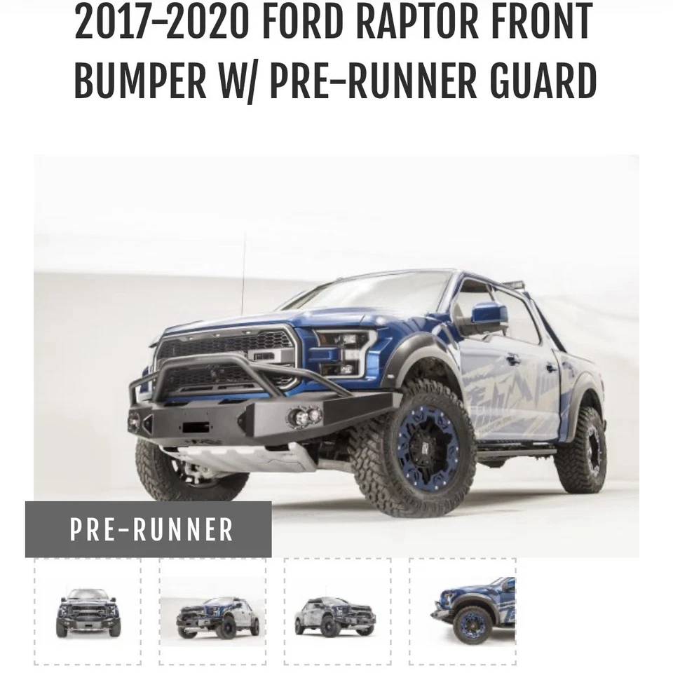 Para-choques pré-corrida guincho Fab Fours Premium para 17-20 Ford F-150 - FF17-H4352-1 - Imagem 3 de 4