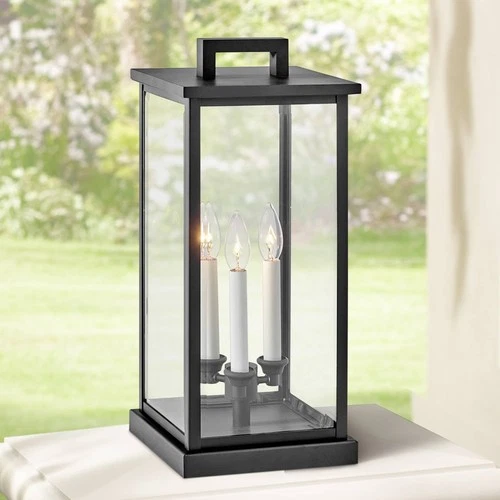 Hinkley Weymouth 20 1/4" High Black Outdoor Pier Light - Picture 1 of 4