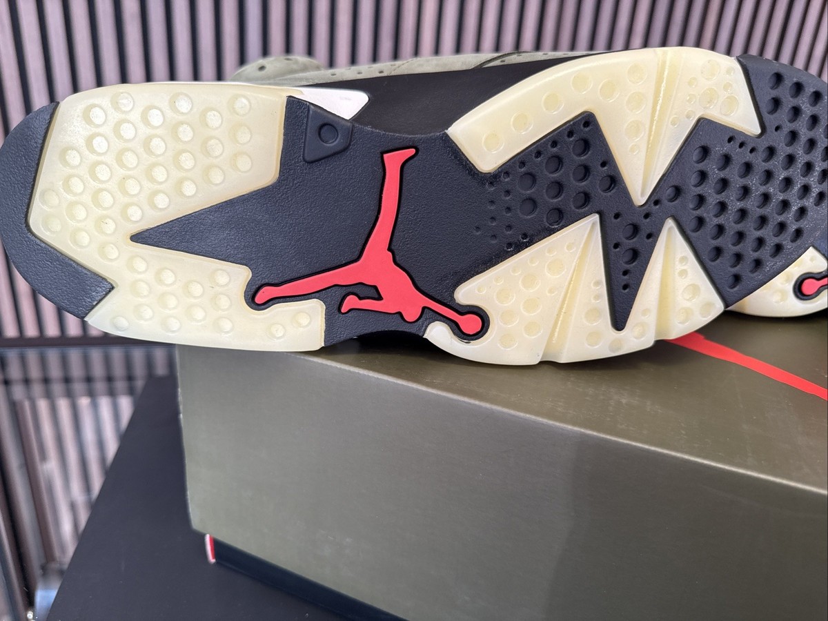 Size 13 - Jordan 6 Retro x Travis Scott Mid Olive for sale online