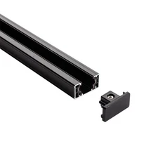Black H Type 4-feet Track for Ceiling Track Lighting