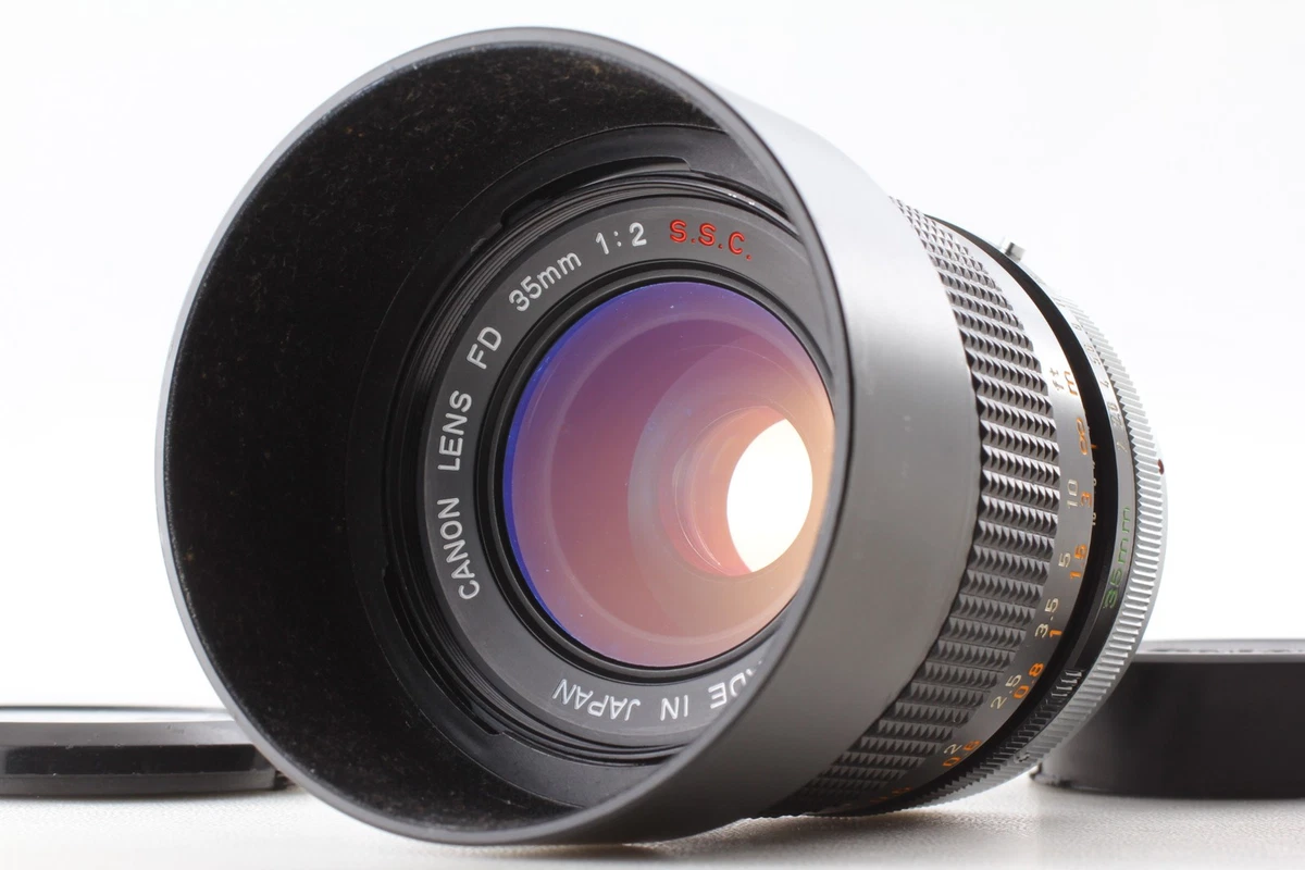 Canon FD 35mm f/2 Camera Lenses for sale | eBay
