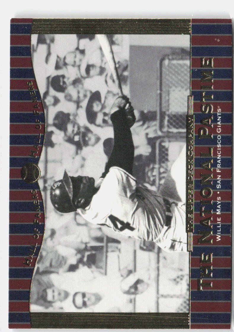 2001 Upper Deck Hall of Famers #73 Willie Mays