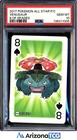 Pokemon 2017 Venusaur 8 Of Spades Pokemon All Star Playing Cards Japanese PSA 10