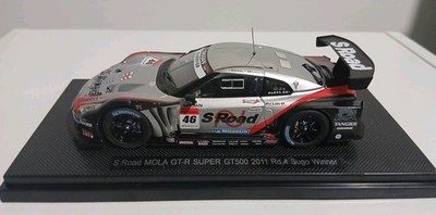 S Road MOLA Nissan GT-R EBBRO 1/43 Super GT GT500 2011 #46 Rd.4